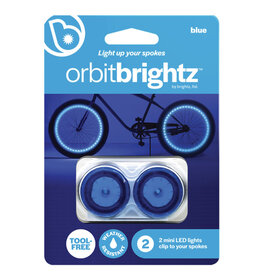 Bike Brightz Blue Orbitbrightz Bike Light