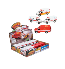 The toy network Die-cast Rescue Series Ambulance (5"; Sold Individually)