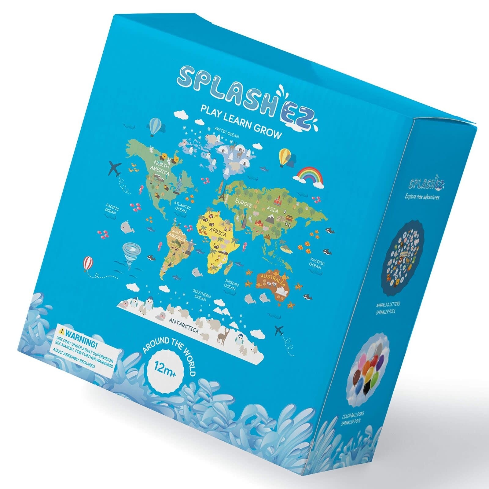 Outdoor Splash EZ Sprinkler - Around The World