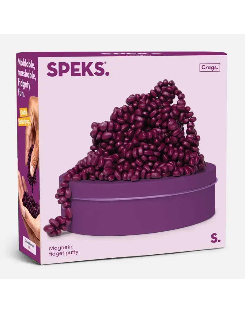 Speks Magnetic Speks Crags Magnetic Fidget Putty - Magneta