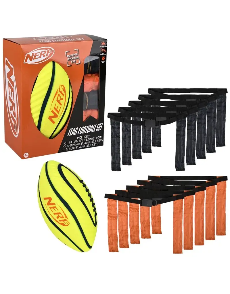 Nerf Outdoor NERF 5v5 Flag Football Set