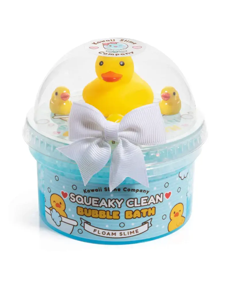 Kawaii Slime Company Squeaky Clean Bubble Bath Foam Slime