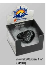 Squire Boone Village Rock/Mineral Collector Box - Snowflake Obsidian