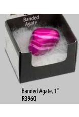 Squire Boone Village Rock/Mineral Collector Box - Banded Agate