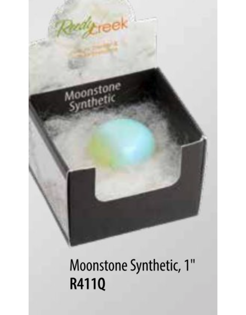 Squire Boone Village Rock/Mineral Collector Box - Moonstone (Synthetic)