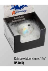 Squire Boone Village Rock/Mineral Collector Box - Rainbow Moonstone, Tumbled