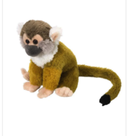 Wild Republic Plush Mini Squirrel Monkey