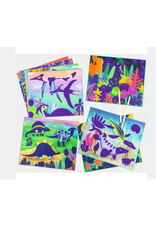 Tiger Tribe Scratch Art - Dinosaurs