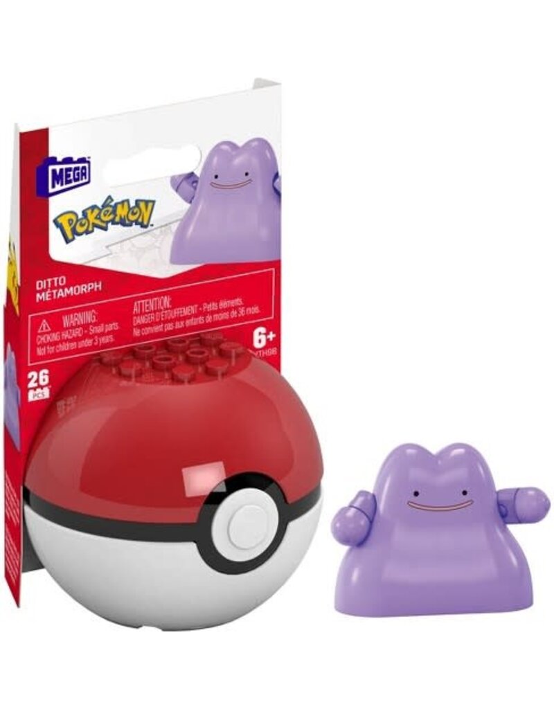 Pokemon Collectable Pokémon Construx Ditto Mega