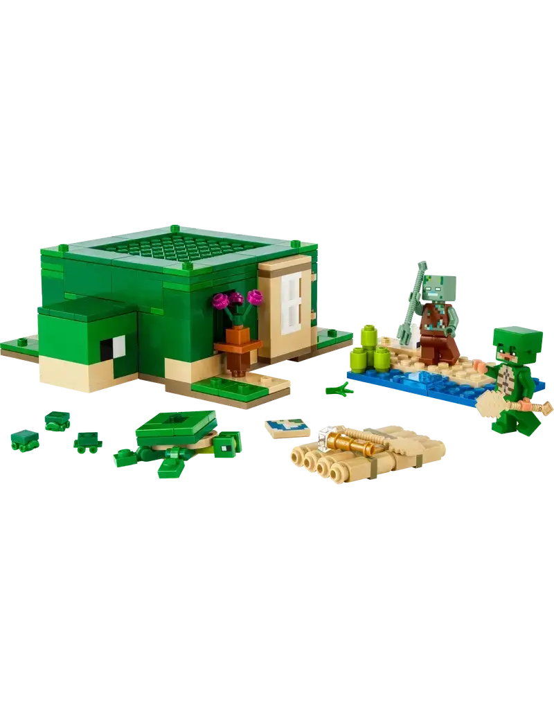 LEGO LEGO Minecraft The Turtle Beach House - Pow Science LLC