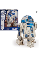 Spin Master 4D Build Star Wars R2-D2 Cardstock Model Kit (201 Pieces)