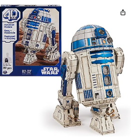 Spin Master 4D Build Star Wars R2-D2 Cardstock Model Kit (201 Pieces)