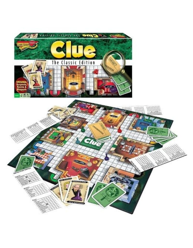 Winning Moves Game Clue Classic Edition