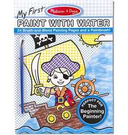 Melissa & Doug Art Supplies Activity Pad My First Paint with Water - Pirates, Space, Construction & More