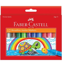 Faber-Castell Art Supplies Broadline Jumbo Markers (12 Pack)