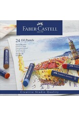 Faber-Castell Art Supplies Cardboard box of 24 Oil Pastels