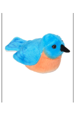 Wild Republic Plush Audubon  Bluebird (5")
