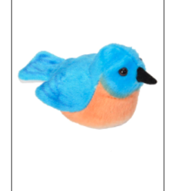 Wild Republic Plush Audubon  Bluebird (5")