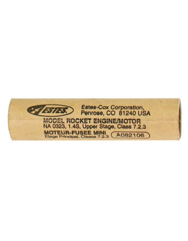Estes Rockets Hobby Estes Model Rocket Engine B6-4 (Single)