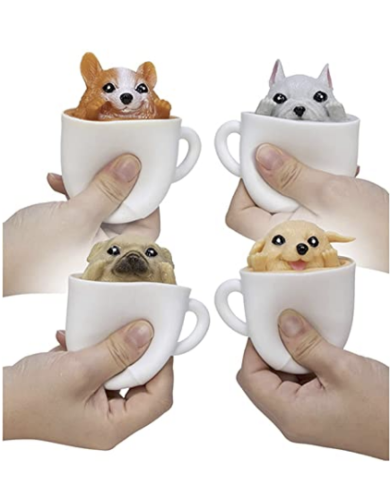 Schylling Novelty Pup In A Cup (Styles Vary; Sold Individually)