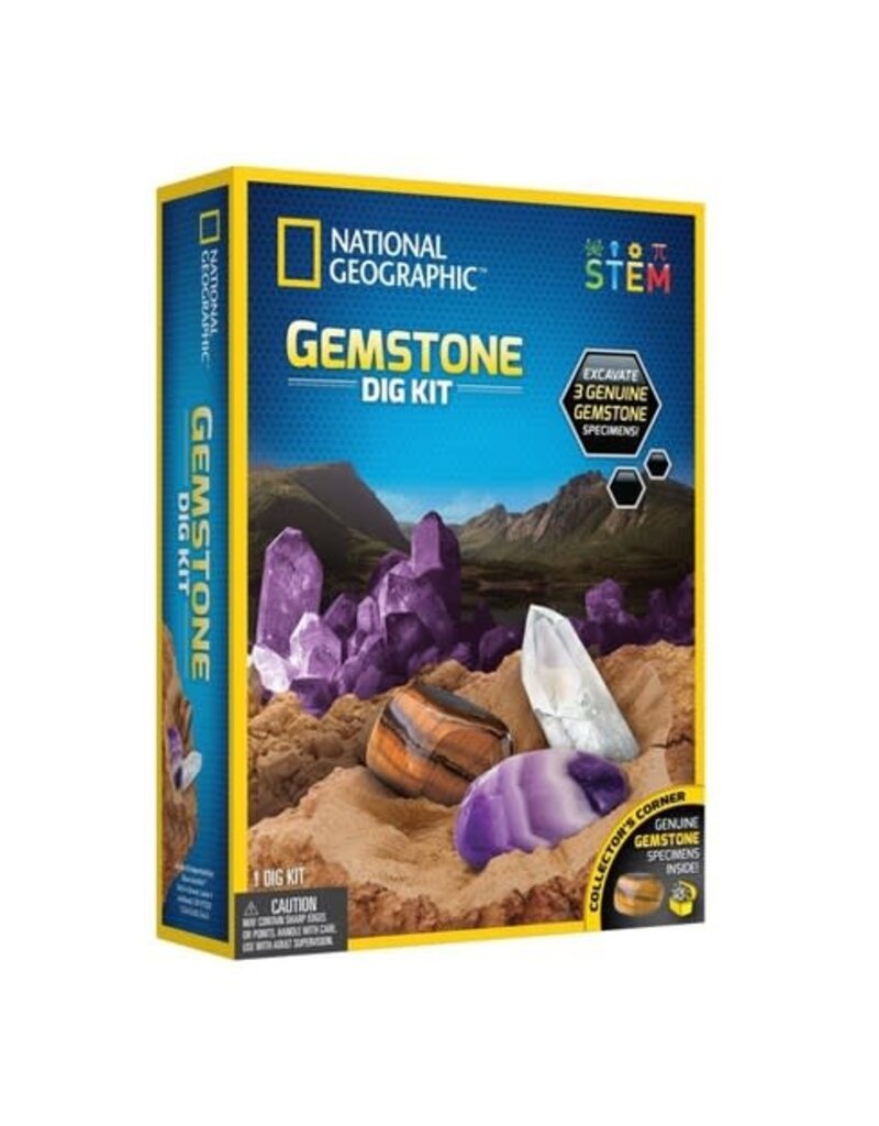 Blue Marble Dig Kit National Geographic Gemstone