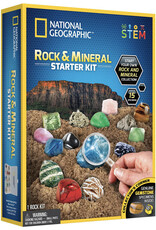 Blue Marble Science Kit National Geographic Rock & Mineral Starter Set