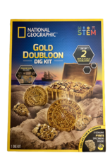 Blue Marble Dig kit National Geographic Gold Doubloon