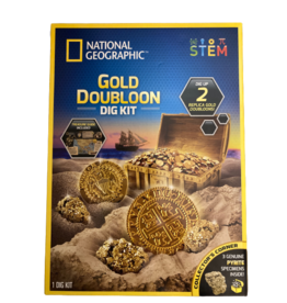 Blue Marble Dig kit National Geographic Gold Doubloon