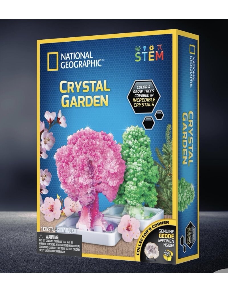 Blue Marble Science Kit National Geographic Crystal Garden