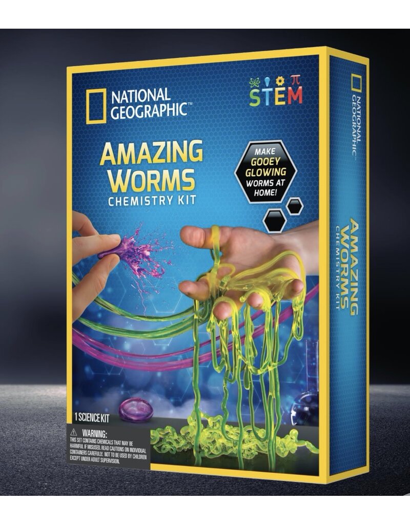 National Geographic National Geographic Amazing Worms Chemistry Kit