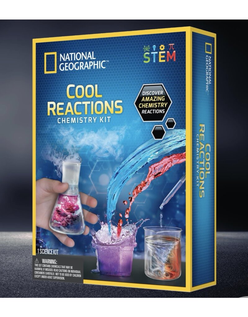 Blue Marble Science Kit National Geographic Cool Reactions