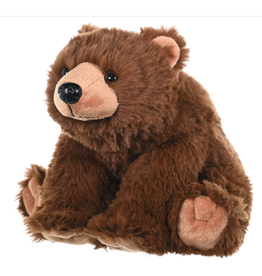 Wild Republic Plush CuddleKins Bear Brown (12")