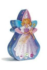DJECO Puzzle Silhouette Fairy with Unicorn (36 Pieces)