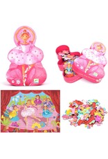 DJECO Puzzle Silhouette Ballerina with Flower (36 Pieces)