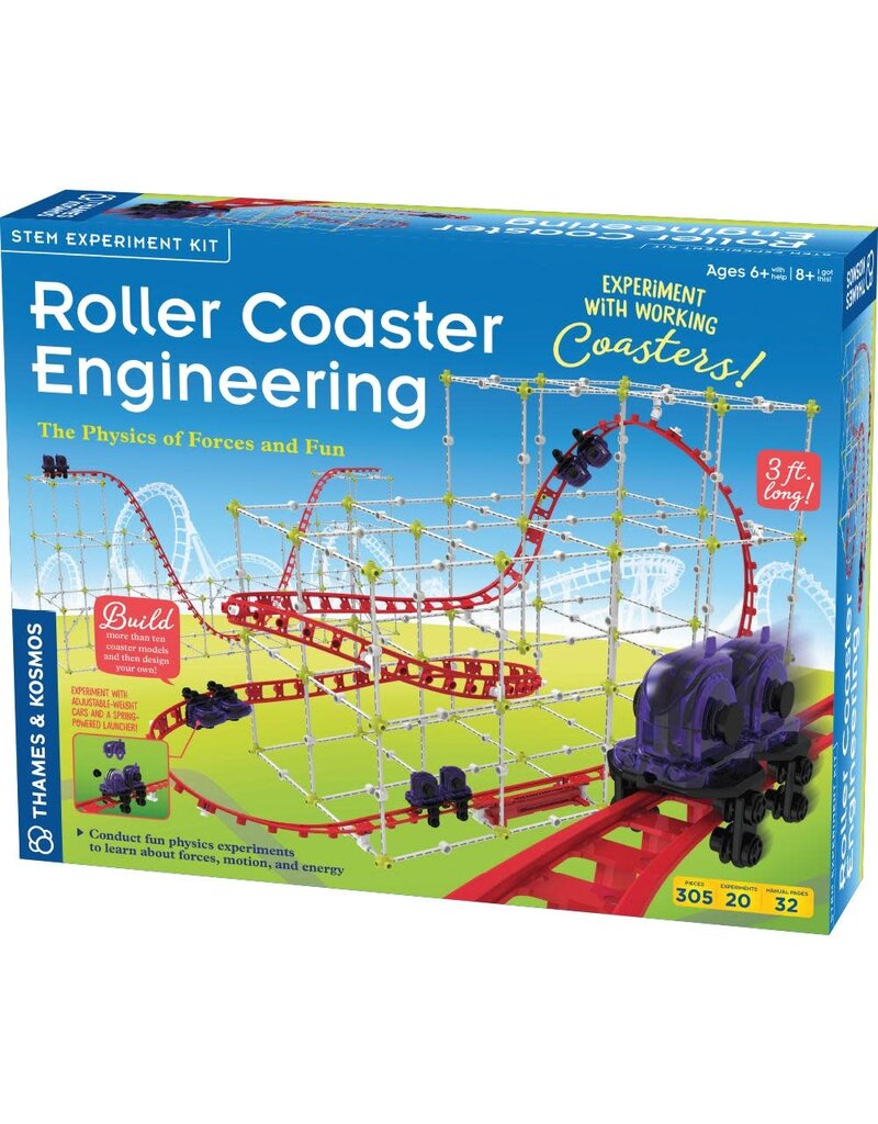 Thames & Kosmos Science Kit Stem Experiment Roller Coaster Engineering
