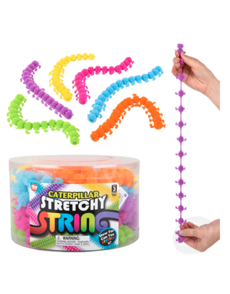 The toy network Novelty Caterpillar Stretchy String (Colors Vary; Sold Individually)