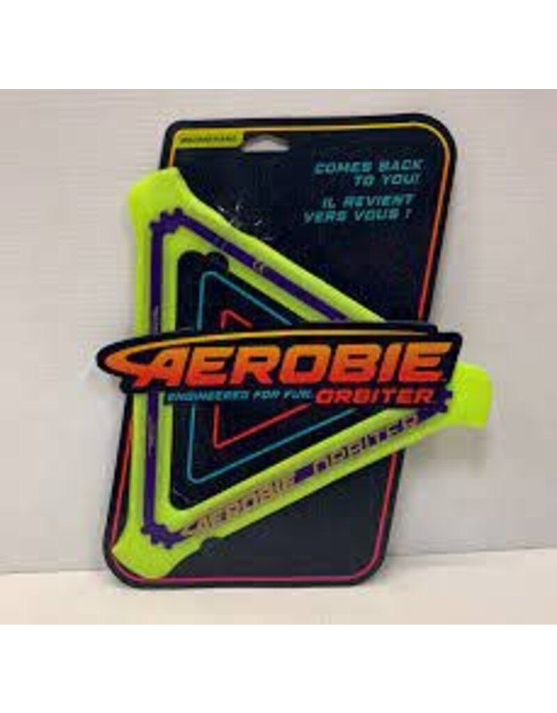 Spin Master Outdoor Boomerang Aerobie Orbiter (Lime)