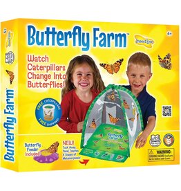 Insect Lore Science Kit Butterfly Farm Growing Kit with Prepaid Voucher