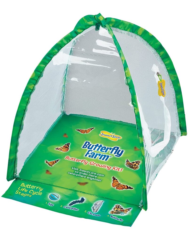 Insect Lore Science Kit Butterfly Farm Growing Kit with Prepaid Voucher