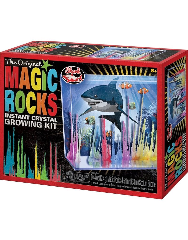 Toysmith Science Kit Magic Rocks Instant Crystal Growing Kit (Assorted Colors)