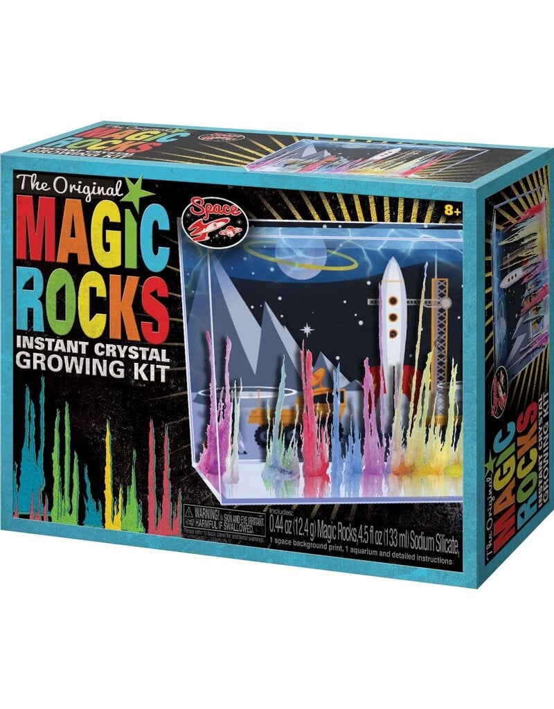 Toysmith Science Kit Magic Rocks Instant Crystal Growing Kit (Assorted Colors)