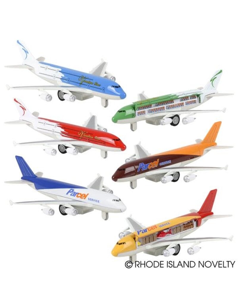 The toy network Die-cast Pull Back Super Jumbo Liner (7.5')