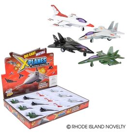 The toy network Die-cast Pullback Fighter Jet (5"; Assorted; Sold Individually)