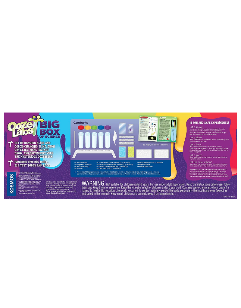 Thames & Kosmos Science Kit Ooze Labs: Big Box of Science