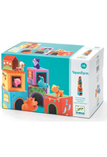 DJECO Baby Cardboard Blocks & Towers Topanifarm
