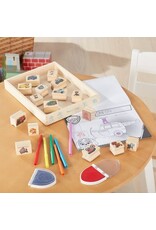Melissa & Doug Craft Kit Wooden Stamps Paw Patrol Set