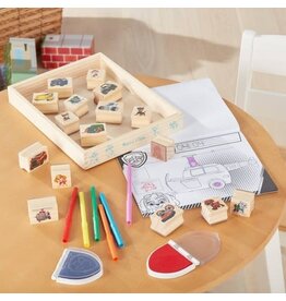 Melissa & Doug Craft Kit Wooden Stamps Paw Patrol Set