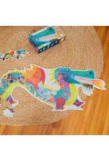 DJECO Giant Floor Puzzle Leon the Dragon - 58 Pieces