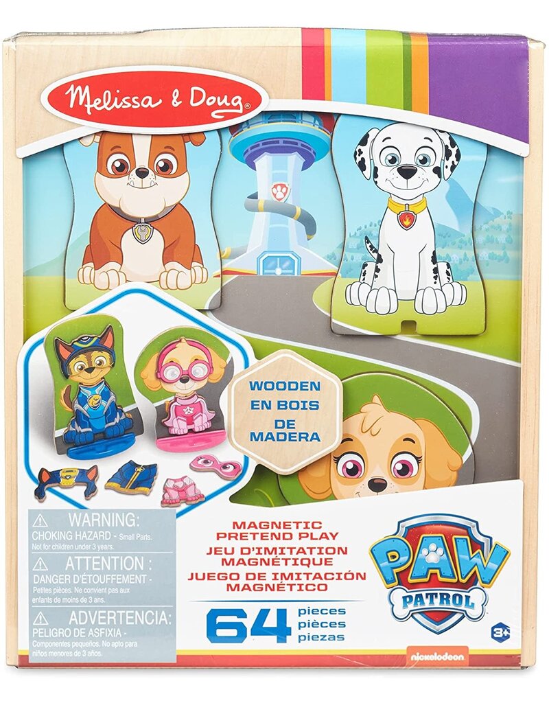 Melissa & Doug PAW Patrol Wooden Magnetic Pretend Play