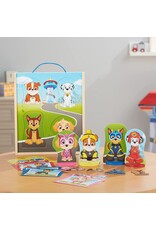 Melissa & Doug Magnetic Paw Patrol Play Figures (Dress-Up)